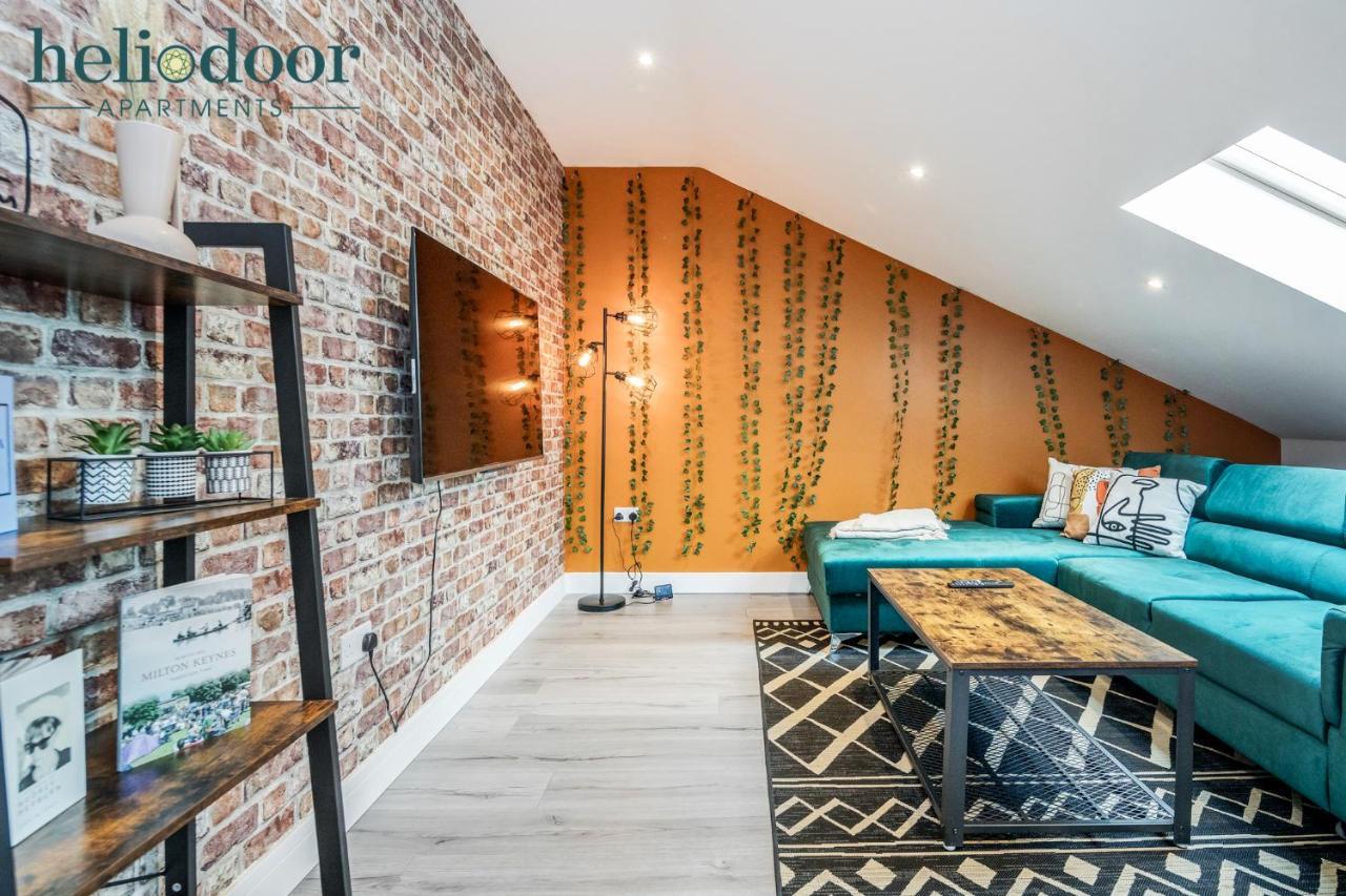 Milton Keynes Apartments, Sleeps Up To 5, Free Parking, Free Wifi & Movies, 7 Mins Drive To Milton Keynes Central Station For Direct Trains To London & The North Екстер'єр фото