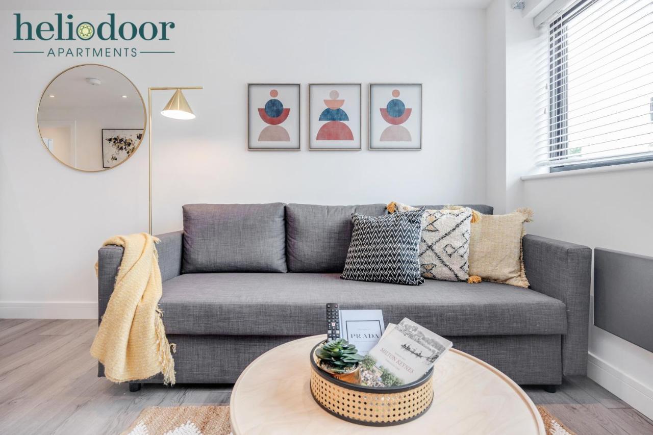 Milton Keynes Apartments, Sleeps Up To 5, Free Parking, Free Wifi & Movies, 7 Mins Drive To Milton Keynes Central Station For Direct Trains To London & The North Екстер'єр фото